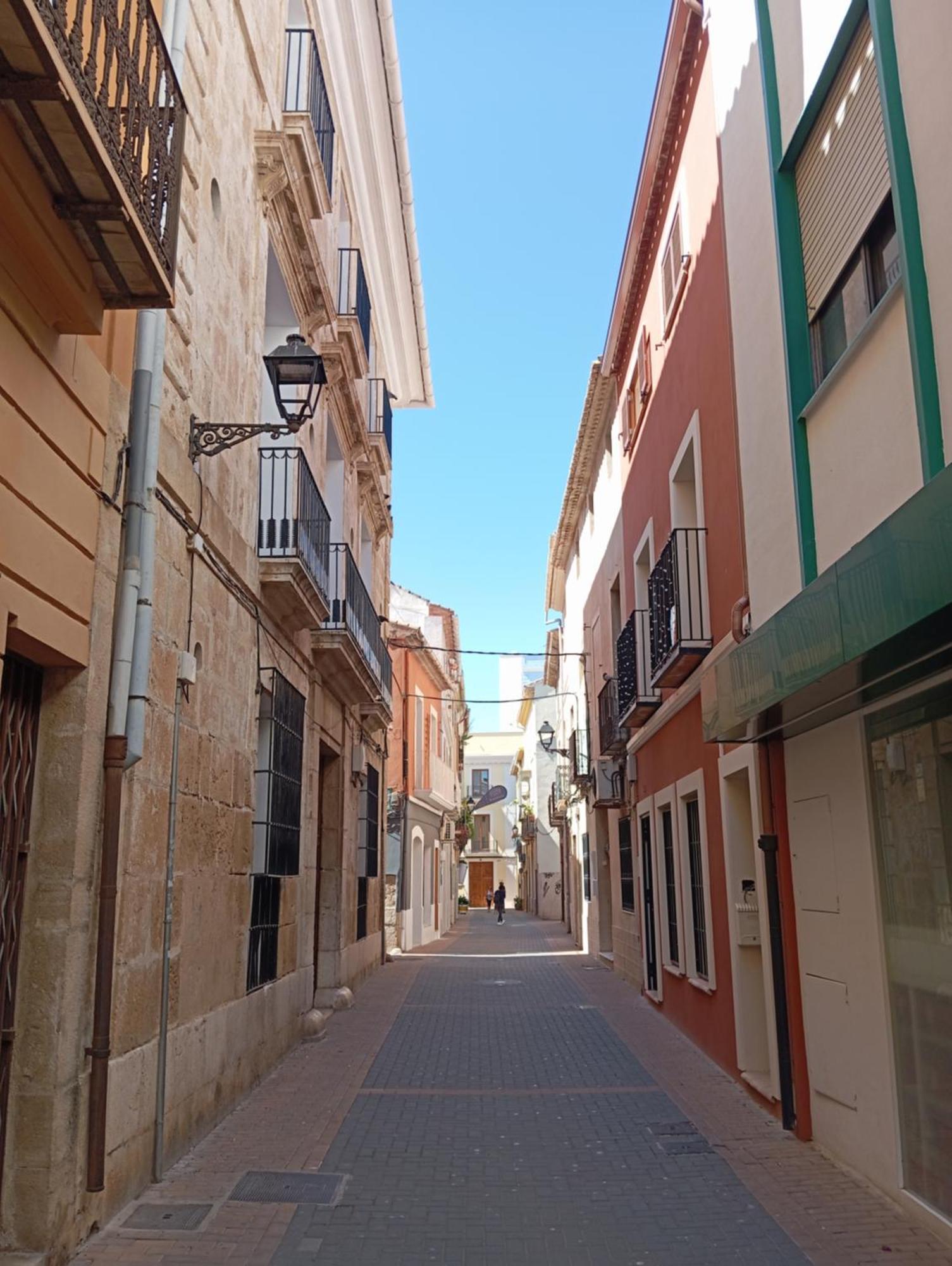 Casa El Angel Loft Denia Centro Con Parking Apartman Kültér fotó